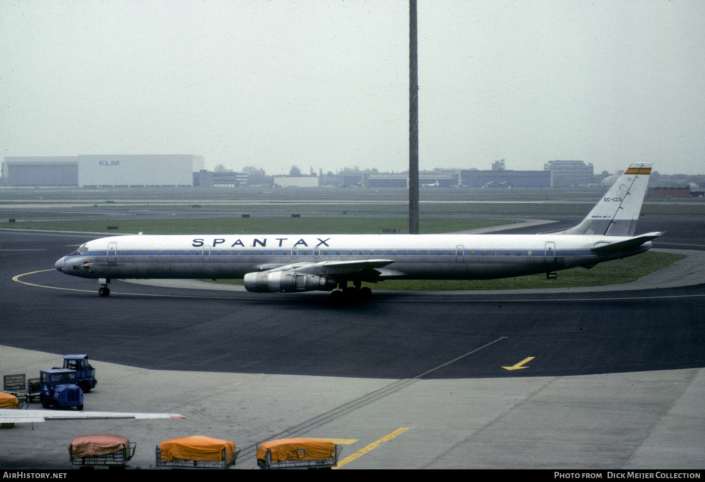 Aircraft Photo of EC-CCG | McDonnell Douglas DC-8-61CF | Spantax | AirHistory.net #445717