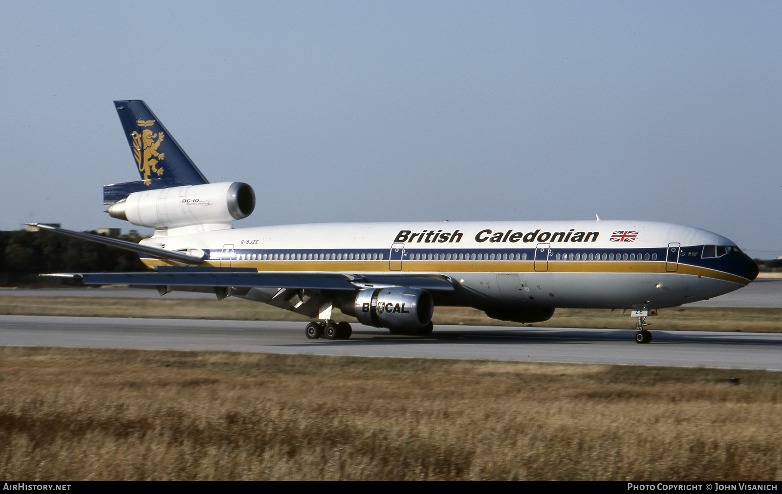 Aircraft Photo of G-BJZE | McDonnell Douglas DC-10-10 | British Caledonian Airways | AirHistory.net #445723