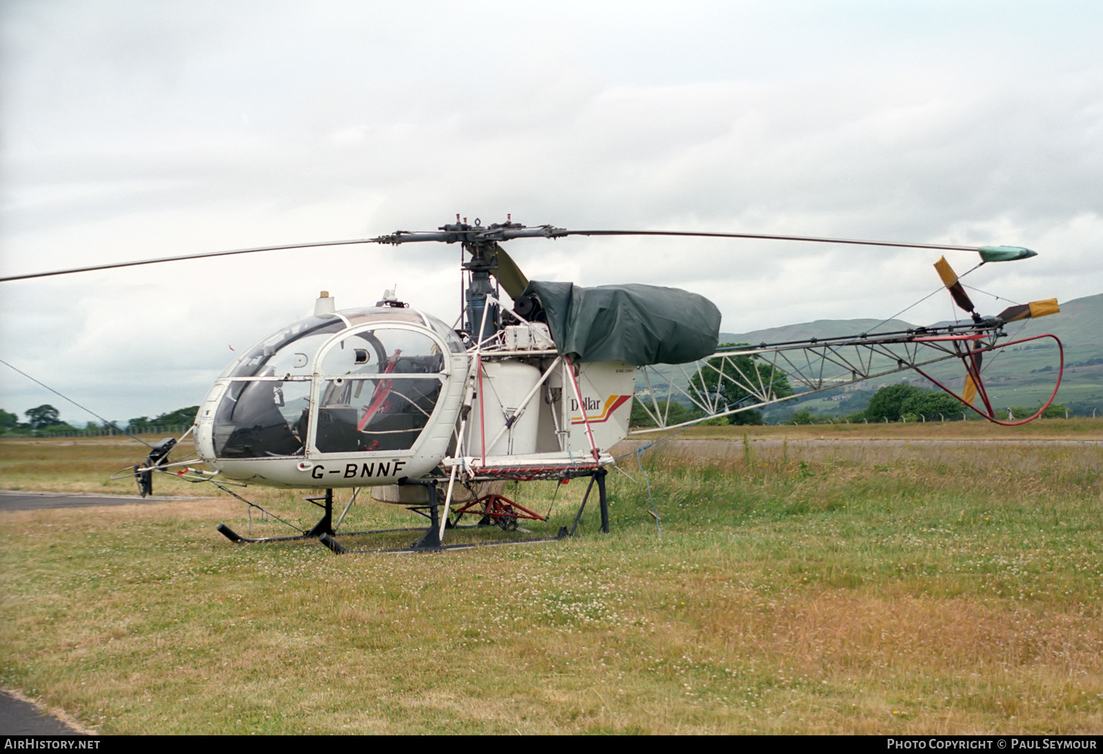 Aircraft Photo of G-BNNF | Aerospatiale SA-315B Lama | Dollar Helicopters | AirHistory.net #445727