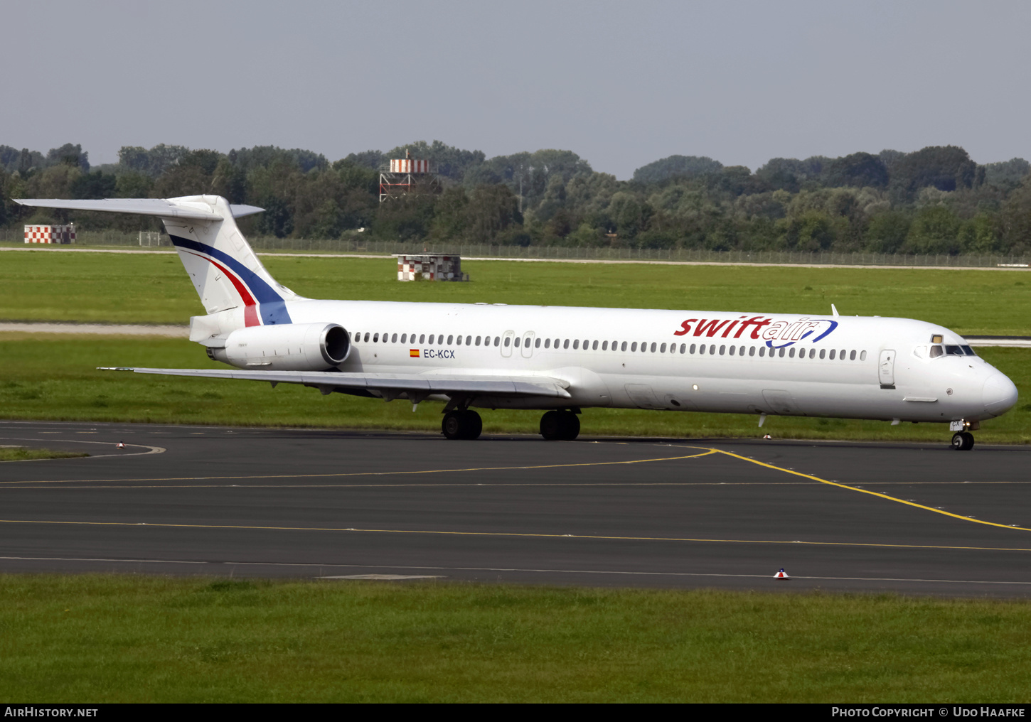 Aircraft Photo of EC-KCX | McDonnell Douglas MD-83 (DC-9-83) | Swiftair | AirHistory.net #445732