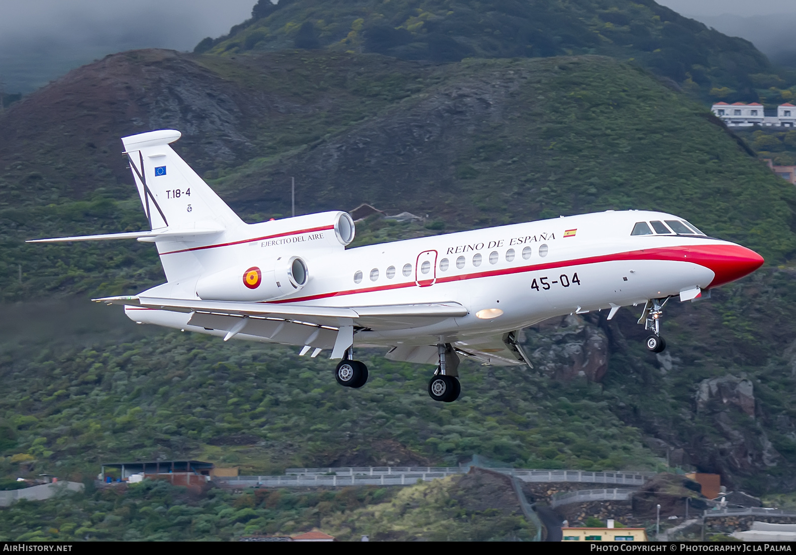 Aircraft Photo of T18-4 | Dassault Falcon 900B | Spain - Air Force | AirHistory.net #445733