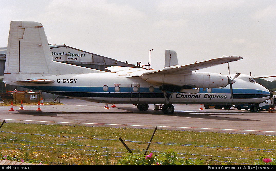 Aircraft Photo of G-GNSY | Handley Page HPR-7 Herald 209 | Channel Express | AirHistory.net #445745