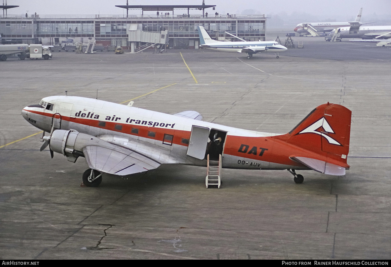 Aircraft Photo of OO-AUV | Douglas DC-3C | Delta Air Transport - DAT | AirHistory.net #445747