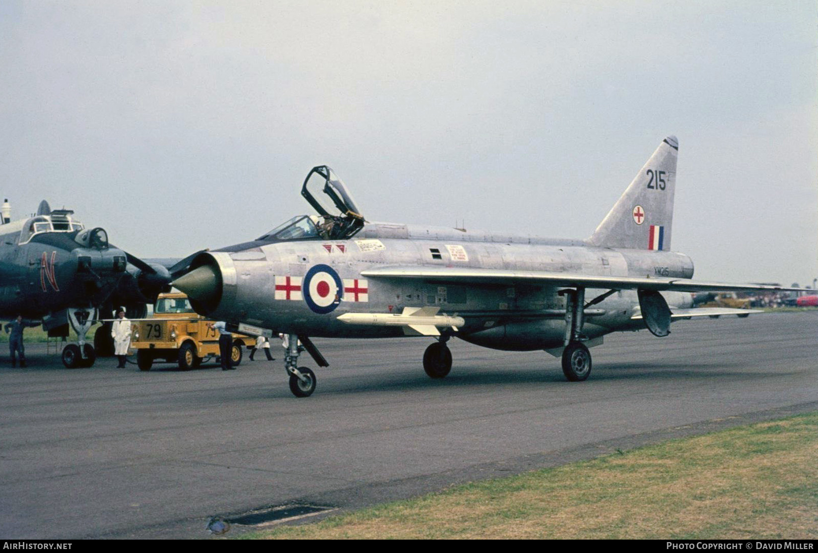 Aircraft Photo of XM215 | English Electric Lightning F1A | UK - Air Force | AirHistory.net #445762
