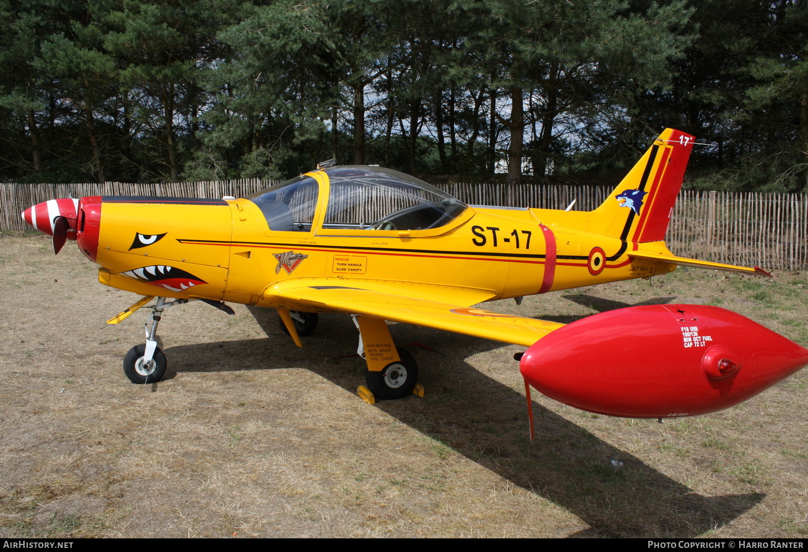 Aircraft Photo of ST-17 | SIAI-Marchetti SF-260M+ | Belgium - Air Force | AirHistory.net #445763