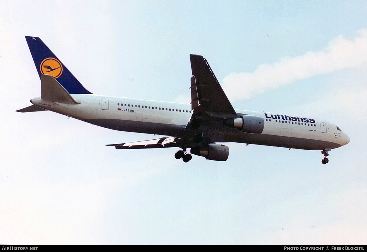 Aircraft Photo of D-ABUC | Boeing 767-330/ER | Lufthansa | AirHistory.net #445767