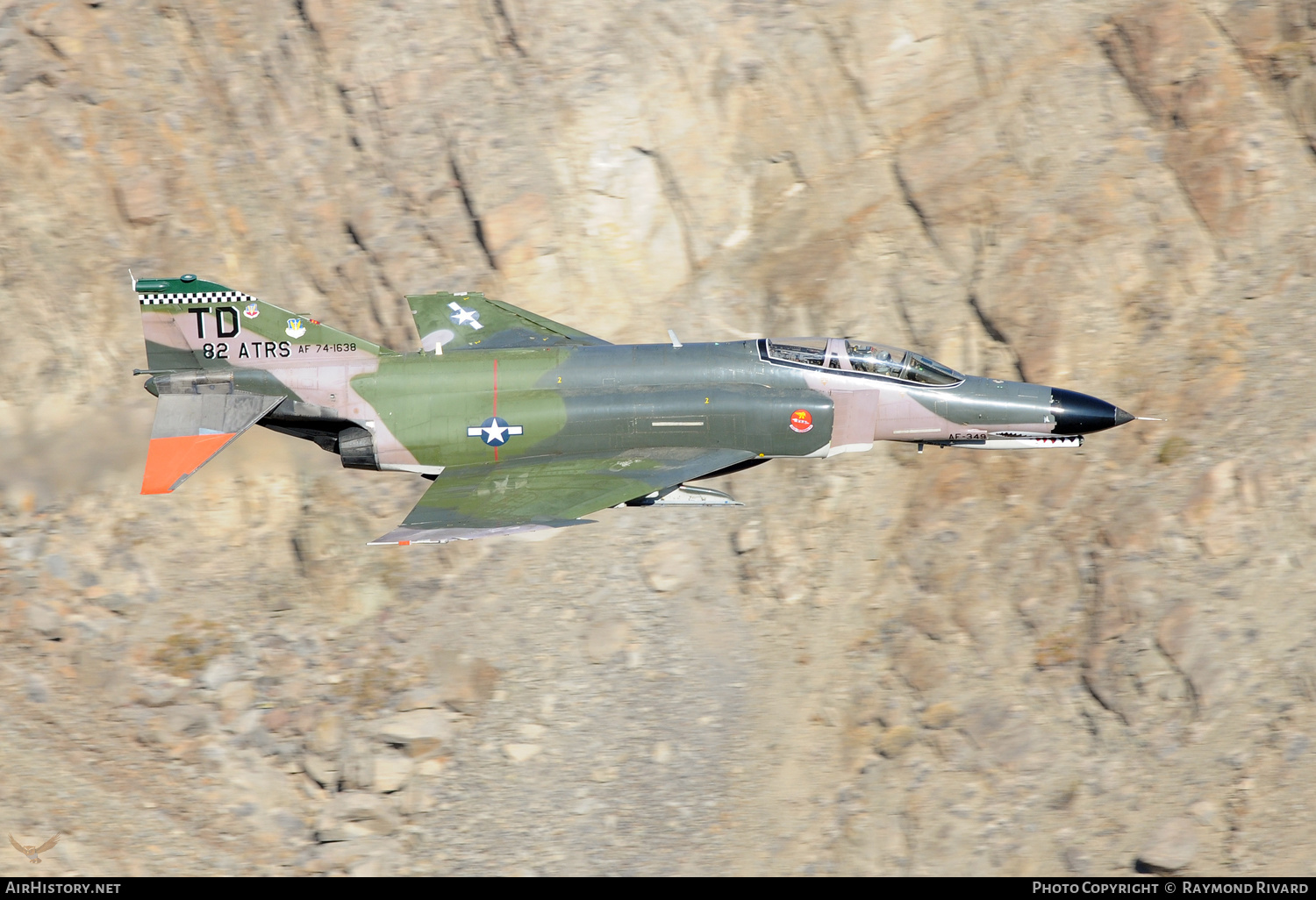 Aircraft Photo of 74-1638 | McDonnell Douglas QF-4E Phantom II | USA - Air Force | AirHistory.net #445794