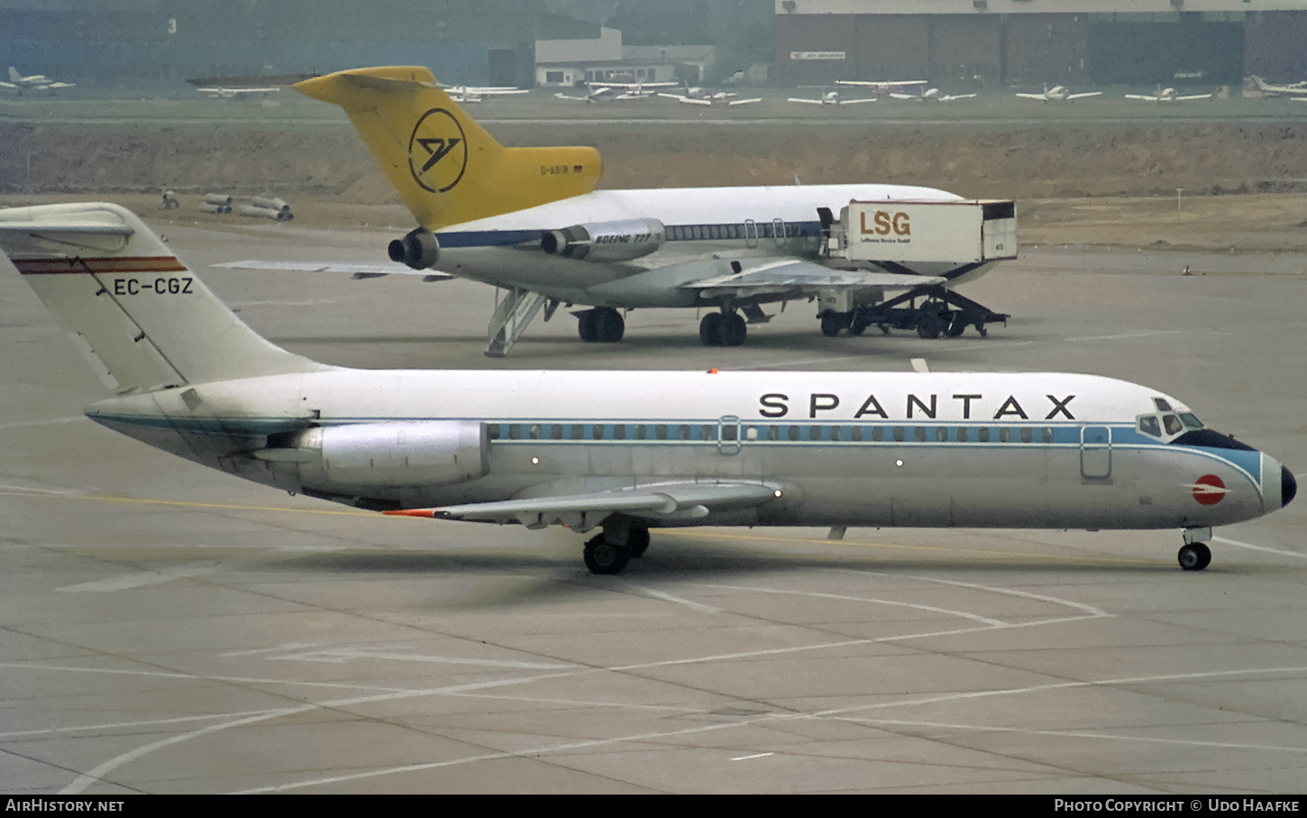 Aircraft Photo of EC-CGZ | Douglas DC-9-14 | Spantax | AirHistory.net #445795