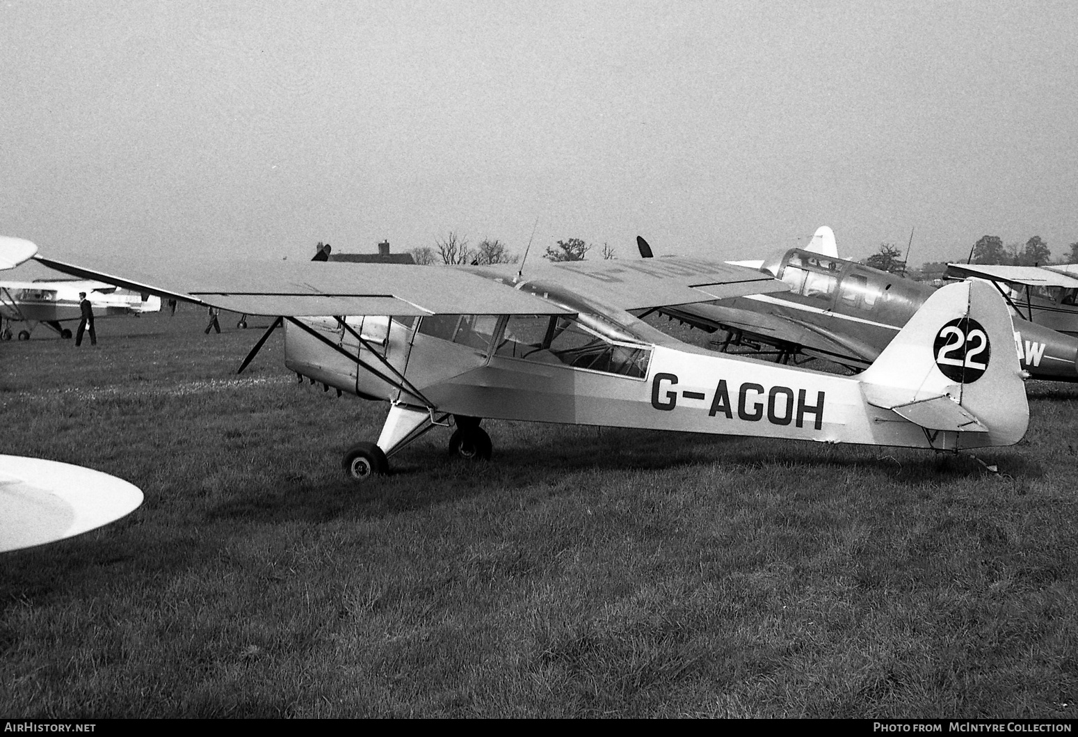 Aircraft Photo of G-AGOH | Taylorcraft J-1 Autocrat | AirHistory.net #445805