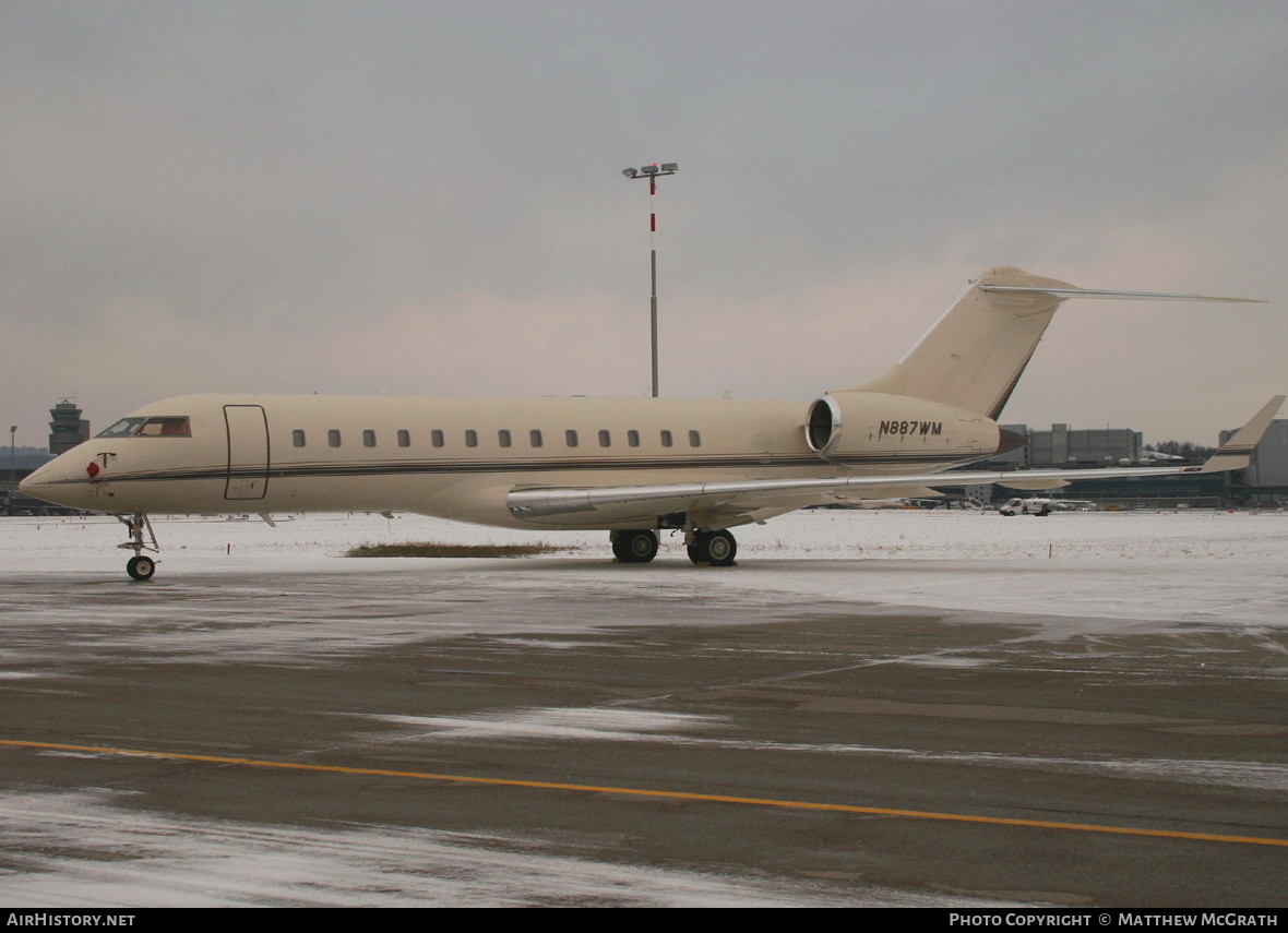 Aircraft Photo of N887WM | Bombardier Global Express (BD-700-1A10) | AirHistory.net #445819