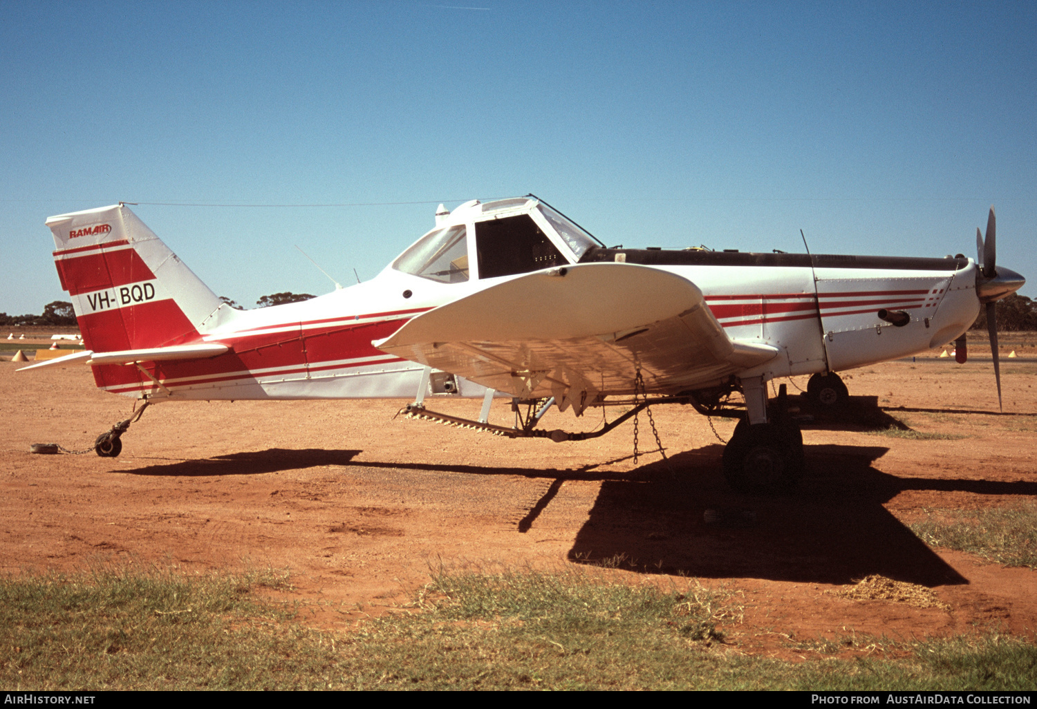 Aircraft Photo of VH-BQD | Piper PA-36-285 Pawnee Brave | RamAir Flying Services | AirHistory.net #445837
