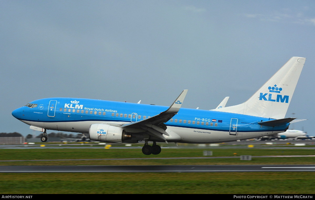 Aircraft Photo of PH-BGG | Boeing 737-7K2 | KLM - Royal Dutch Airlines | AirHistory.net #445849