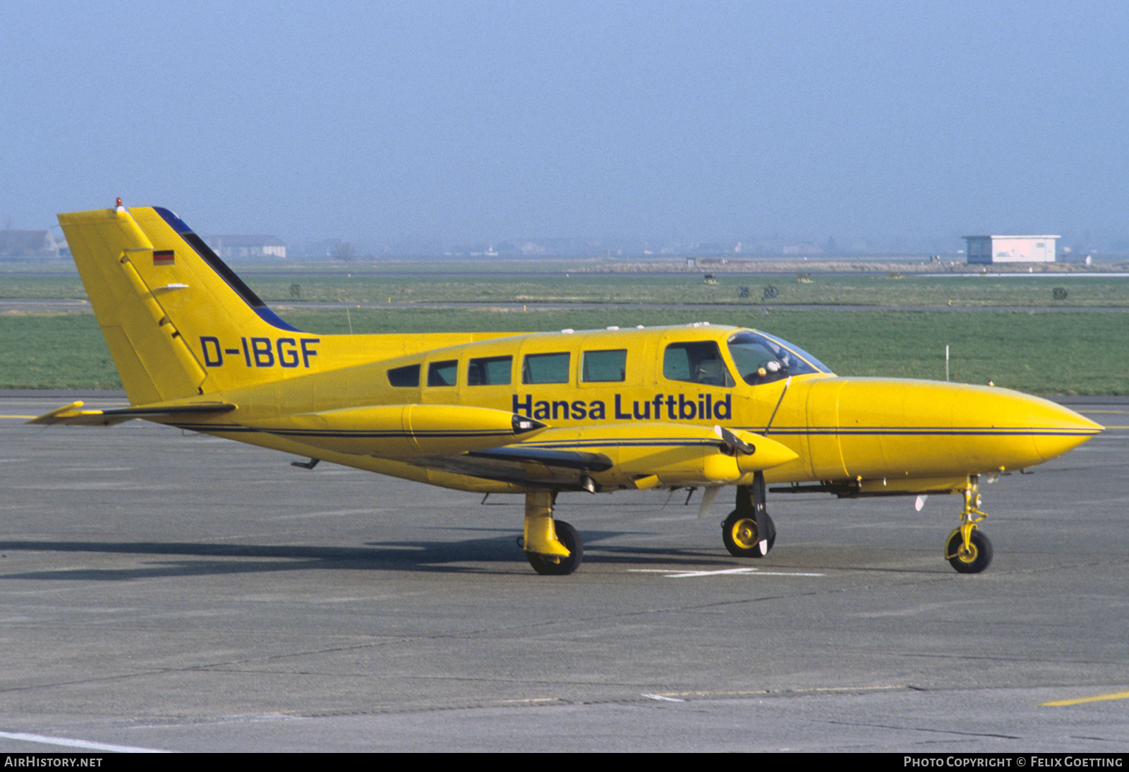 Aircraft Photo of D-IBGF | Cessna 402B | Hansa Luftbild | AirHistory.net #445850