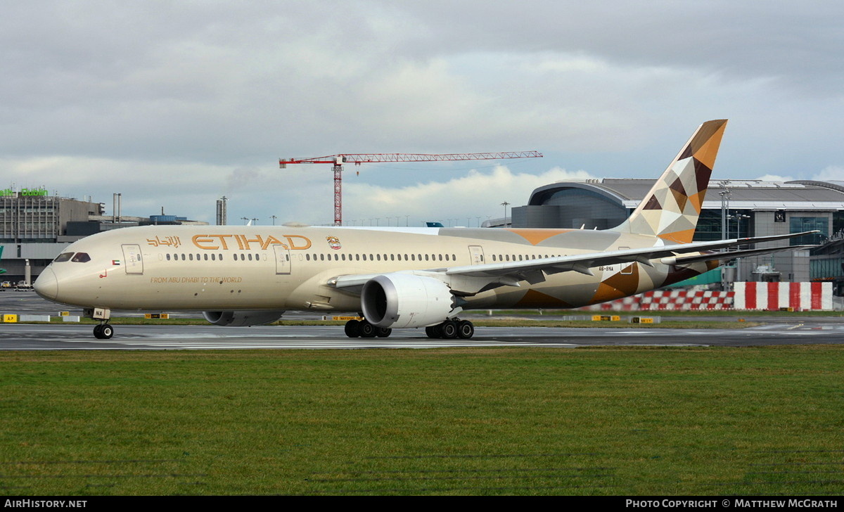 Aircraft Photo of A6-BNA | Boeing 787-9 Dreamliner | Etihad Airways | AirHistory.net #445859