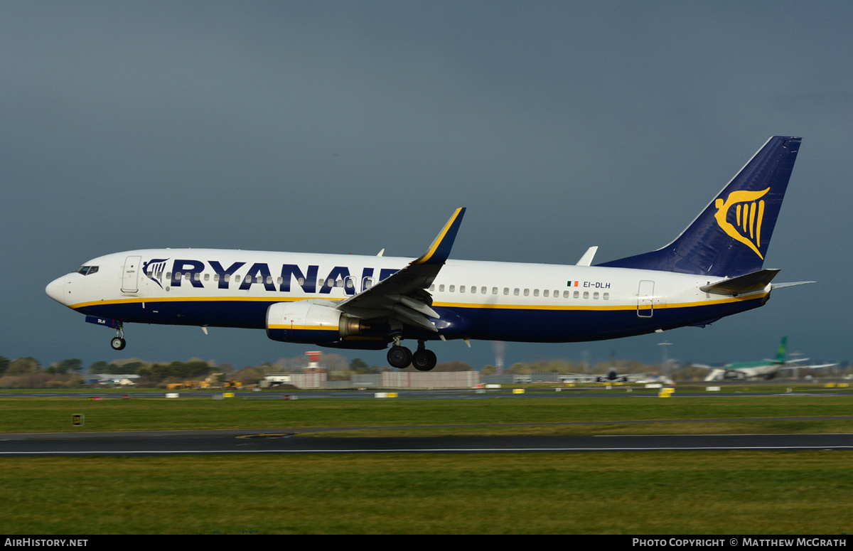 Aircraft Photo of EI-DLH | Boeing 737-8AS | Ryanair | AirHistory.net #445862