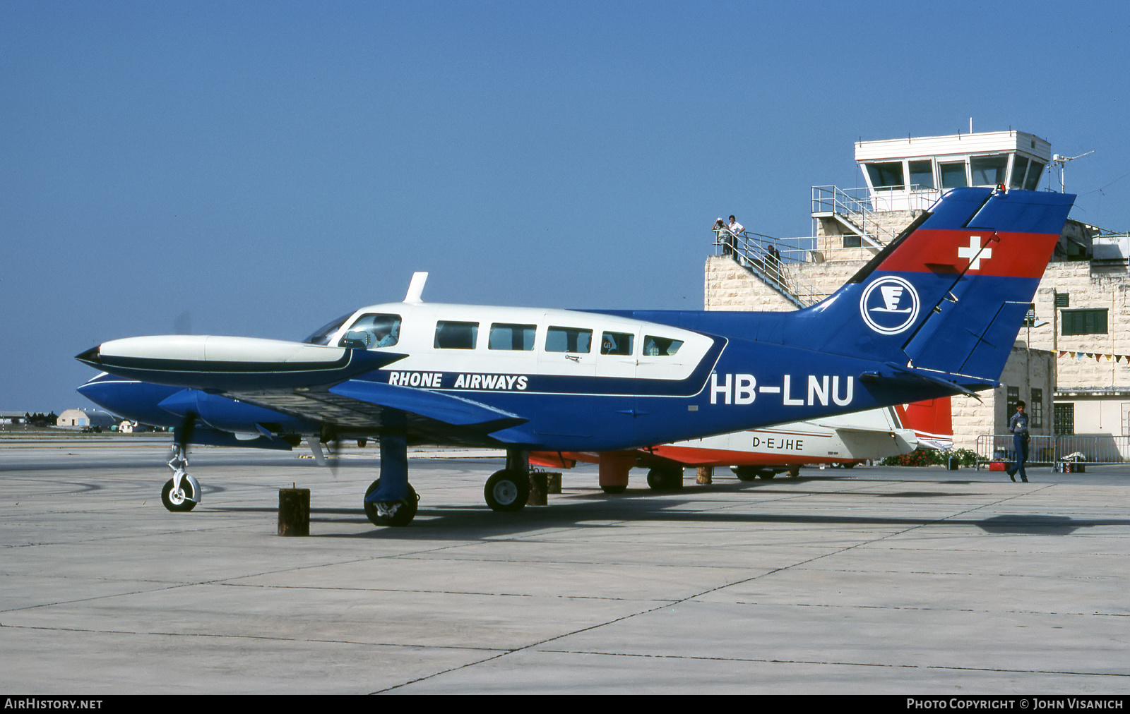 Aircraft Photo of HB-LNU | Cessna 402B | Rhône Airways | AirHistory.net #445868