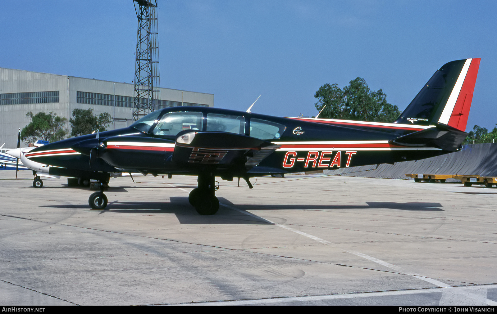 Aircraft Photo of G-REAT | Gulfstream American GA-7 Cougar | AirHistory.net #445870