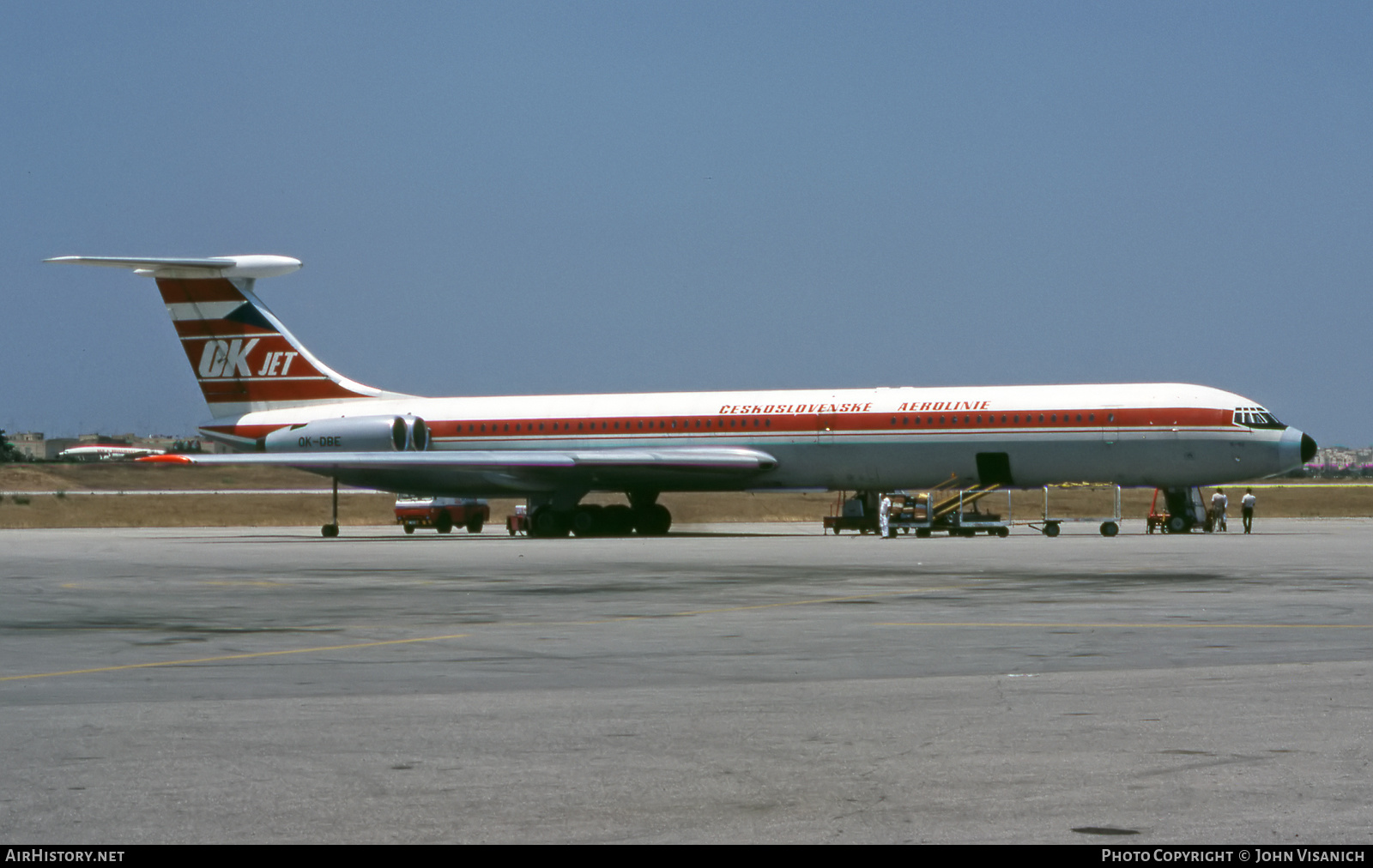 Aircraft Photo of OK-DBE | Ilyushin Il-62 | ČSA - Československé Aerolinie - Czechoslovak Airlines | AirHistory.net #445873