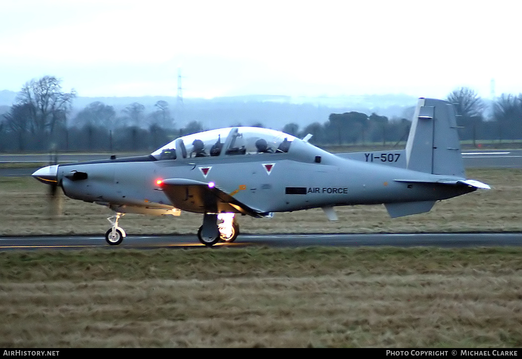 Aircraft Photo of YI-507 | Hawker Beechcraft T-6A Texan II | Iraq - Air Force | AirHistory.net #445880