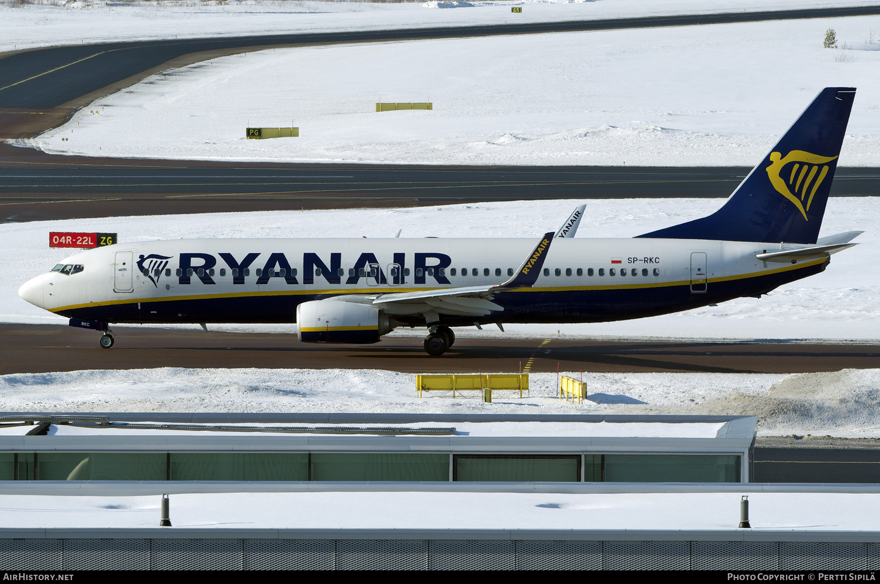 Aircraft Photo of SP-RKC | Boeing 737-8AS | Ryanair | AirHistory.net #445886