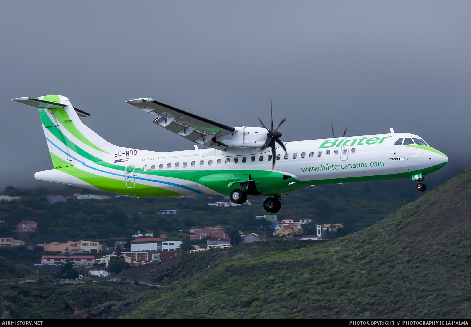 Aircraft Photo of EC-NDD | ATR ATR-72-600 (ATR-72-212A) | Binter Canarias | AirHistory.net #445888