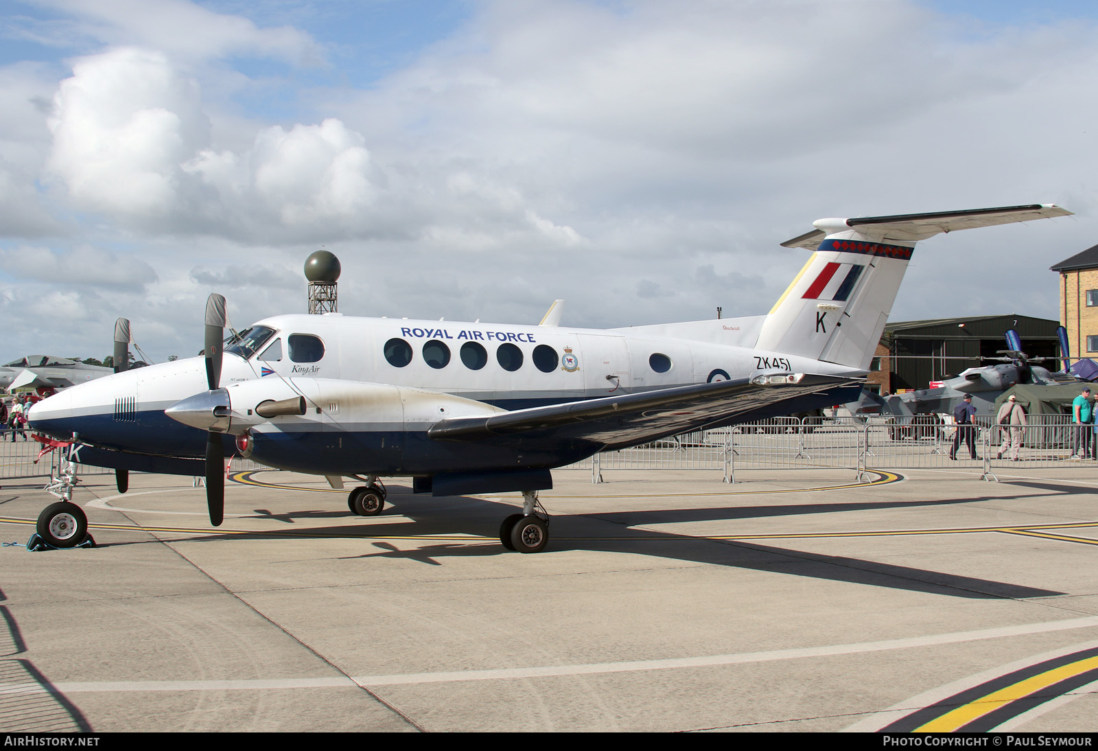 Aircraft Photo of ZK451 | Raytheon B200 King Air | UK - Air Force | AirHistory.net #445901