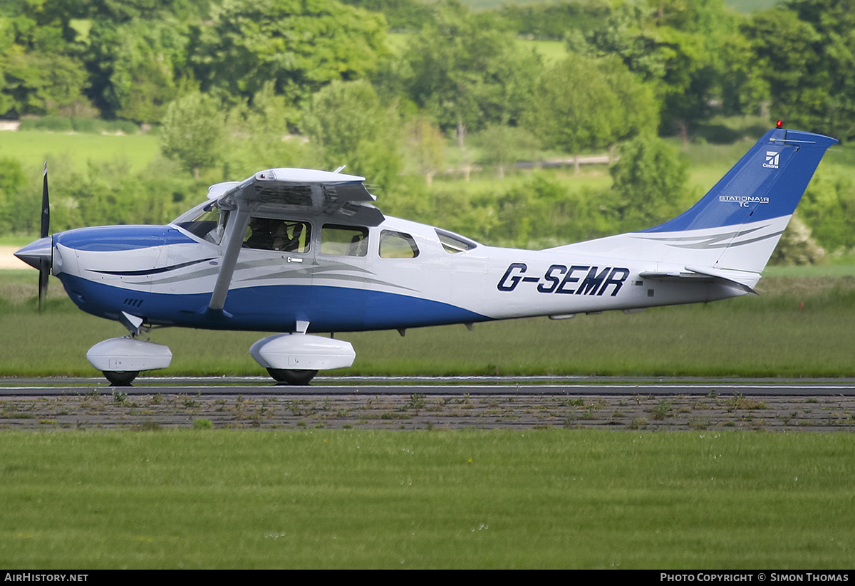 Aircraft Photo of G-SEMR | Cessna T206H Turbo Stationair TC | AirHistory.net #445906