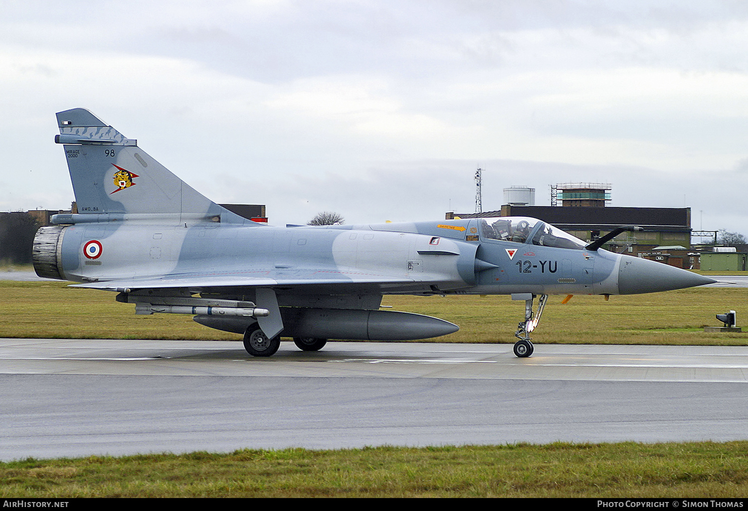 Aircraft Photo of 98 | Dassault Mirage 2000C | France - Air Force | AirHistory.net #445910