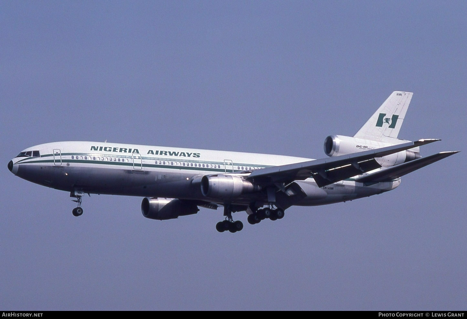 Aircraft Photo of 5N-ANN | McDonnell Douglas DC-10-30 | Nigeria Airways | AirHistory.net #445915