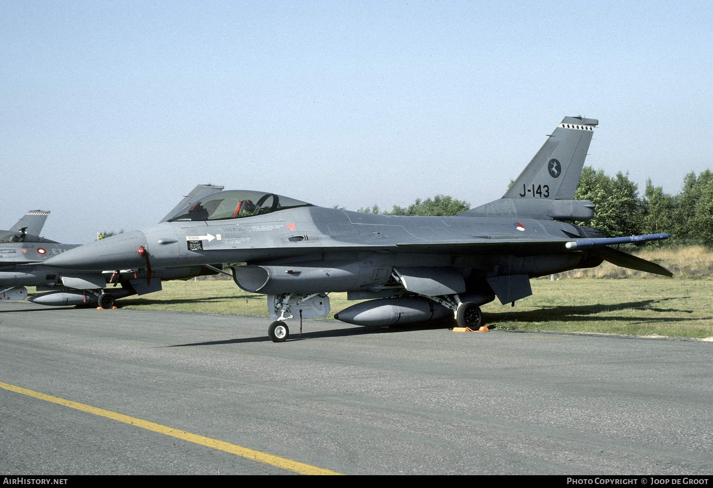 Aircraft Photo of J-143 | General Dynamics F-16A Fighting Falcon | Netherlands - Air Force | AirHistory.net #445931