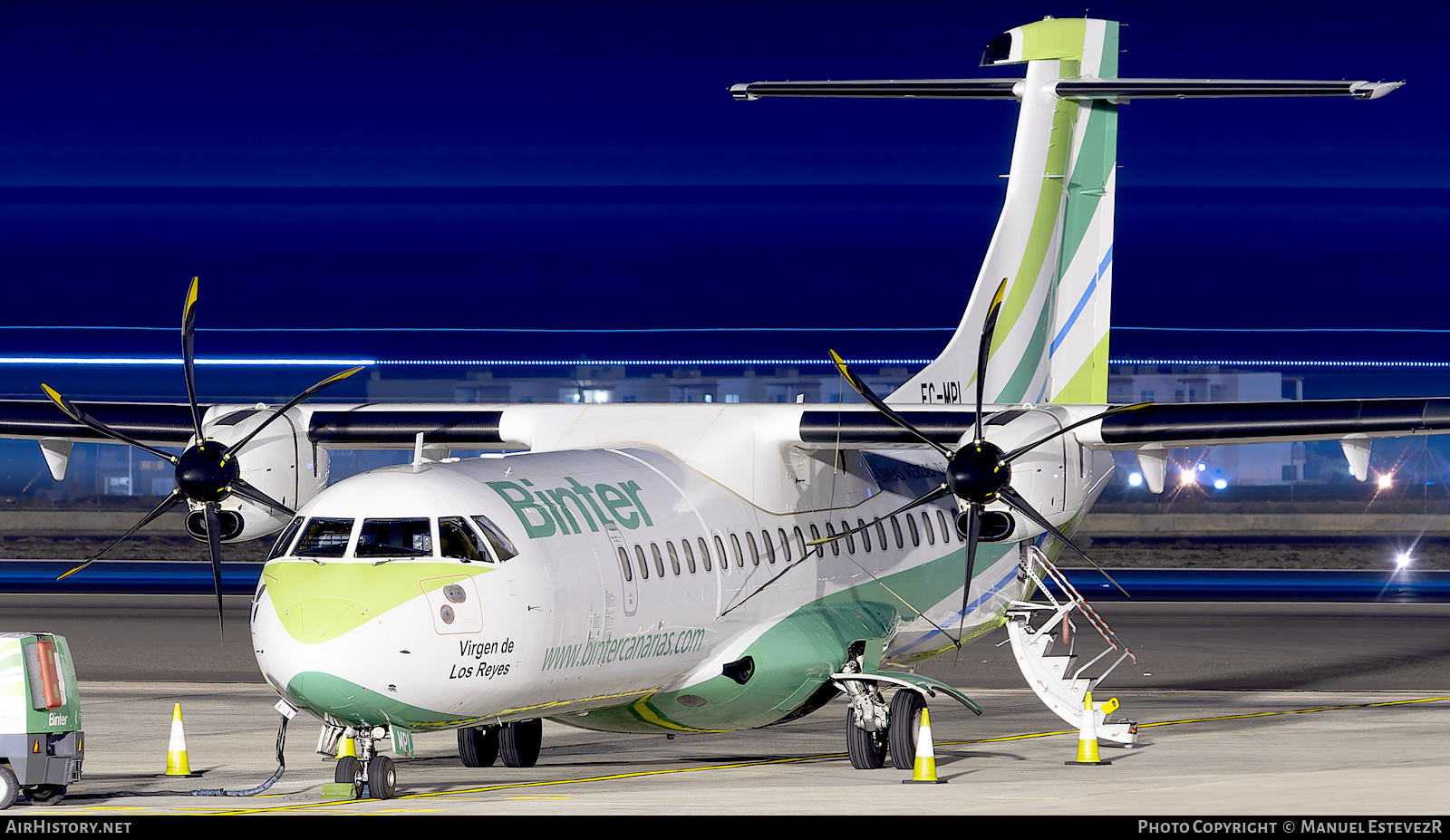 Aircraft Photo of EC-MPI | ATR ATR-72-600 (ATR-72-212A) | Binter Canarias | AirHistory.net #445936