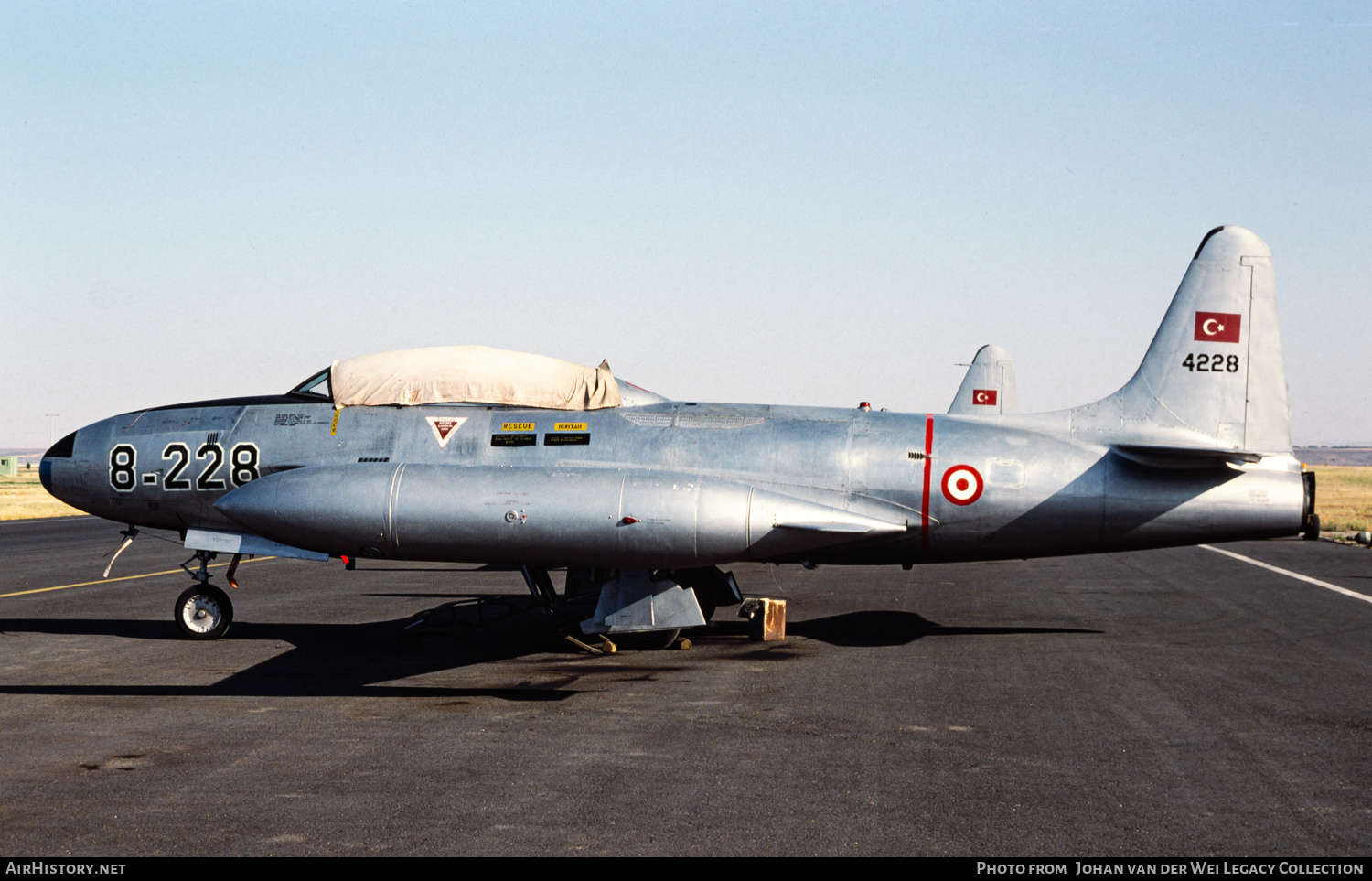 Aircraft Photo of 51-4228 / 4228 | Lockheed T-33A | Turkey - Air Force | AirHistory.net #445938