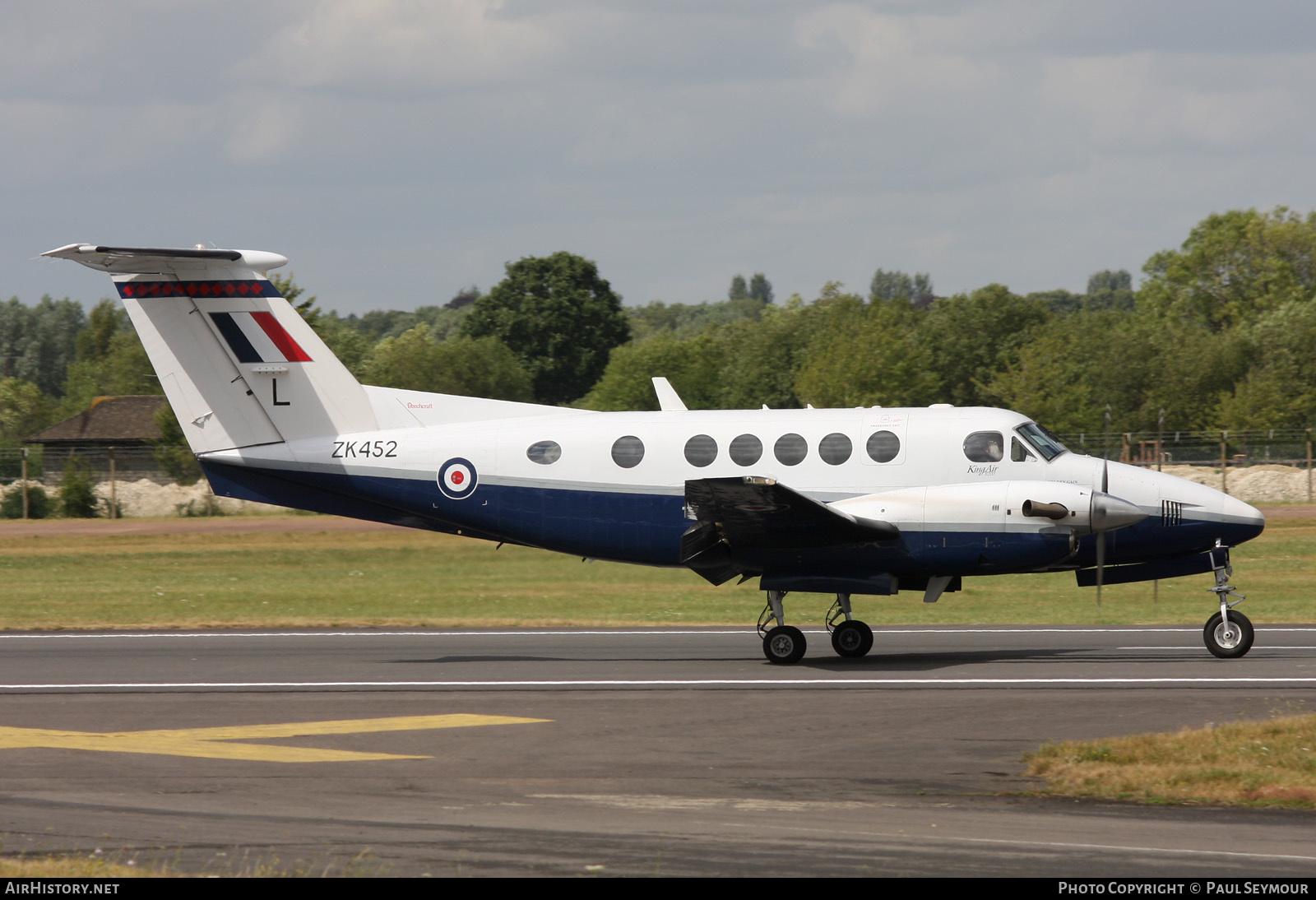 Aircraft Photo of ZK452 | Raytheon B200 King Air | UK - Air Force | AirHistory.net #445943