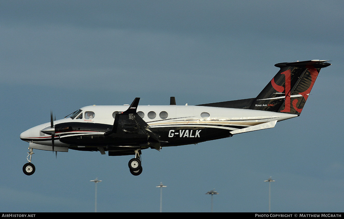 Aircraft Photo of G-VALK | Beech 200 Super King Air | AirHistory.net #445952