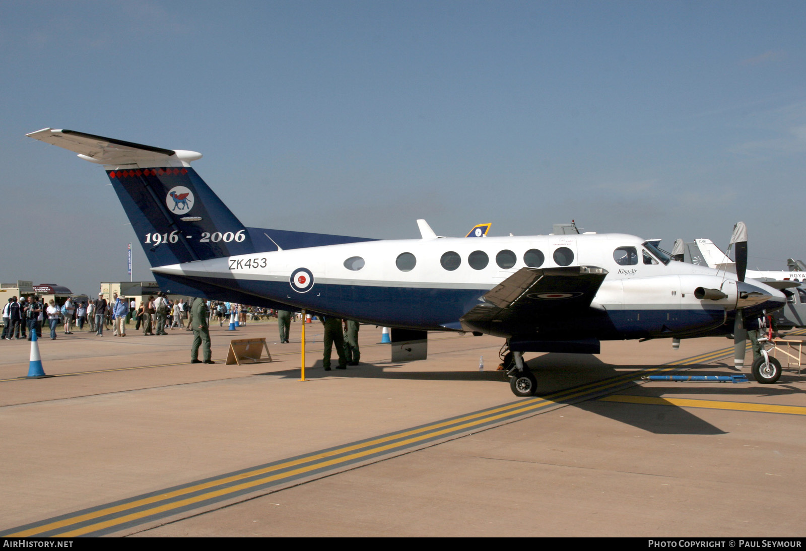Aircraft Photo of ZK453 | Raytheon B200 King Air | UK - Air Force | AirHistory.net #445957