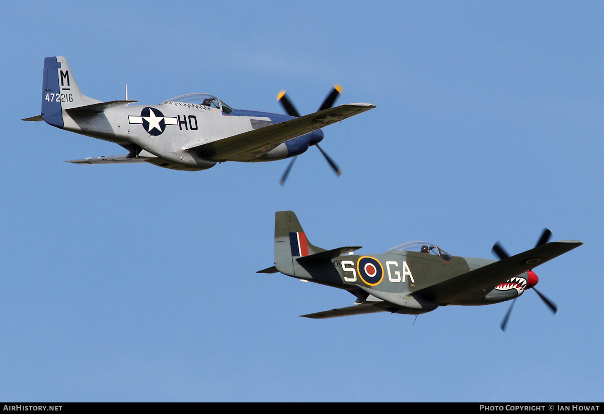 Aircraft Photo of G-SHWN / KH774 | North American P-51D Mustang | UK - Air Force | AirHistory.net #445962