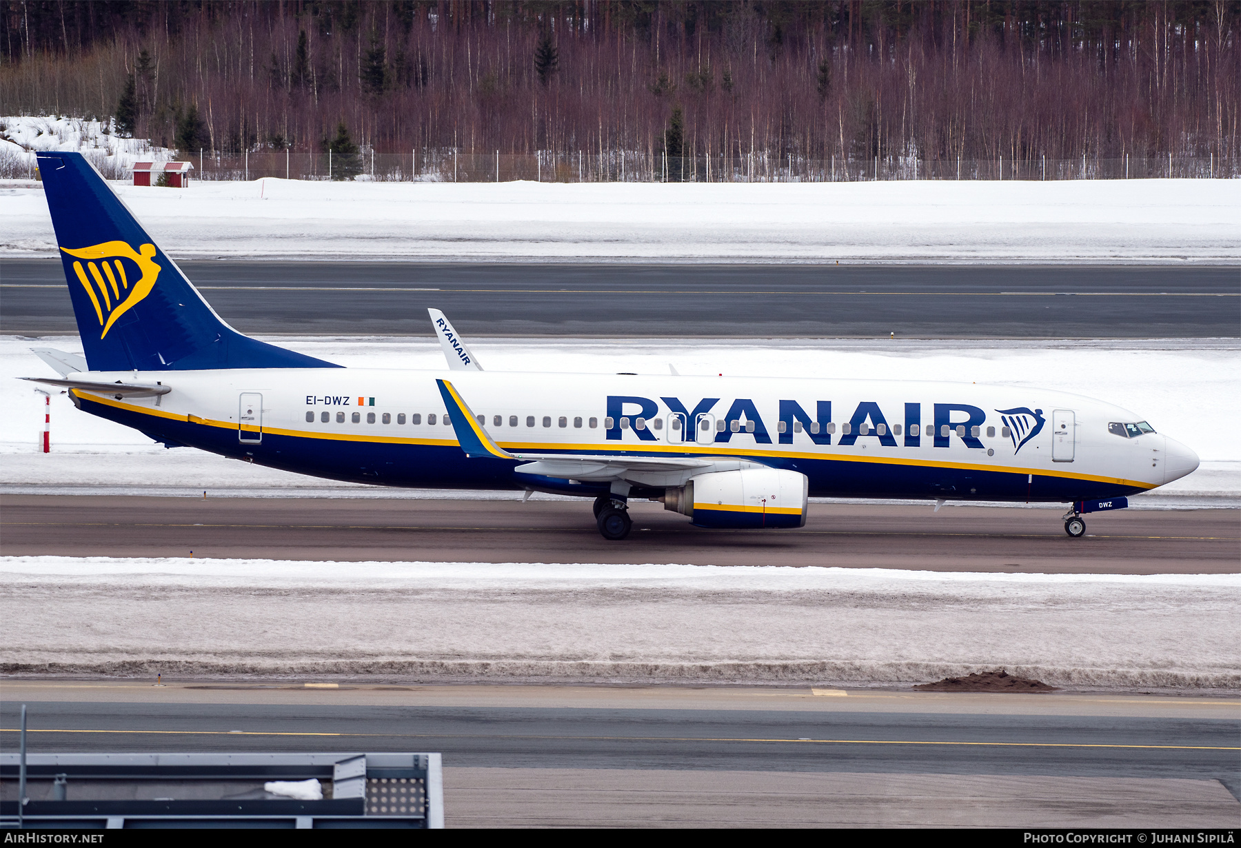 Aircraft Photo of EI-DWZ | Boeing 737-8AS | Ryanair | AirHistory.net #445971