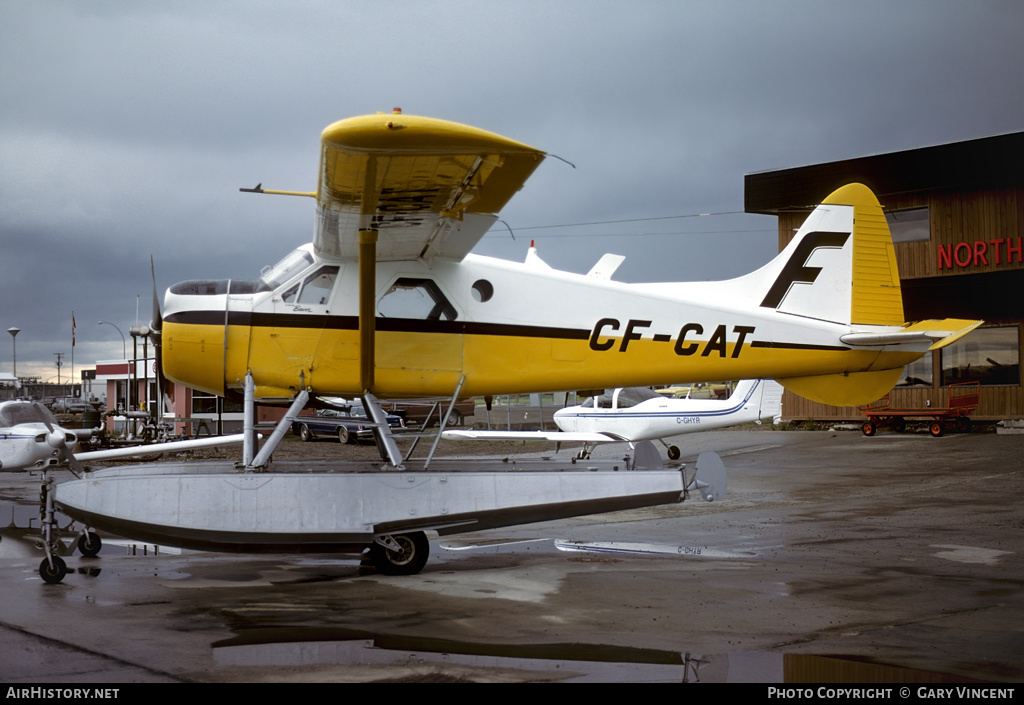 Aircraft Photo of CF-CAT | De Havilland Canada DHC-2 Beaver Mk1 | Finning Tractor & Equipment | AirHistory.net #445985