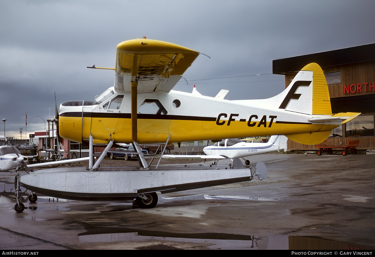 Aircraft Photo of CF-CAT | De Havilland Canada DHC-2 Beaver Mk.1 | Finning Tractor & Equipment | AirHistory.net #445985