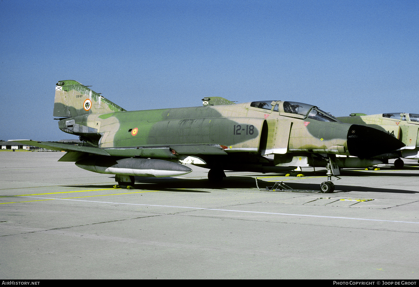 Aircraft Photo of C12-23 | McDonnell F-4C Phantom II | Spain - Air Force | AirHistory.net #446005