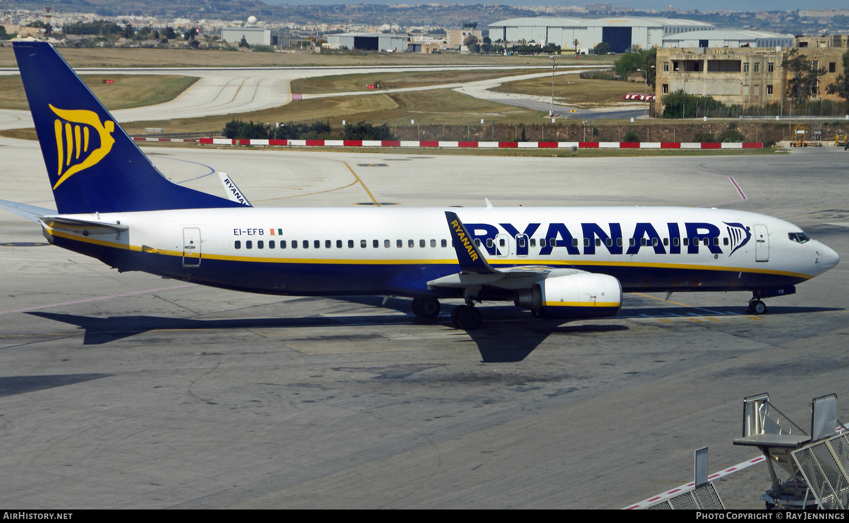 Aircraft Photo of EI-EFB | Boeing 737-800 | Ryanair | AirHistory.net #446007