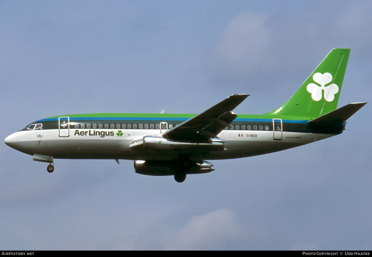 Aircraft Photo of EI-BEB | Boeing 737-248/Adv | Aer Lingus | AirHistory.net #446015