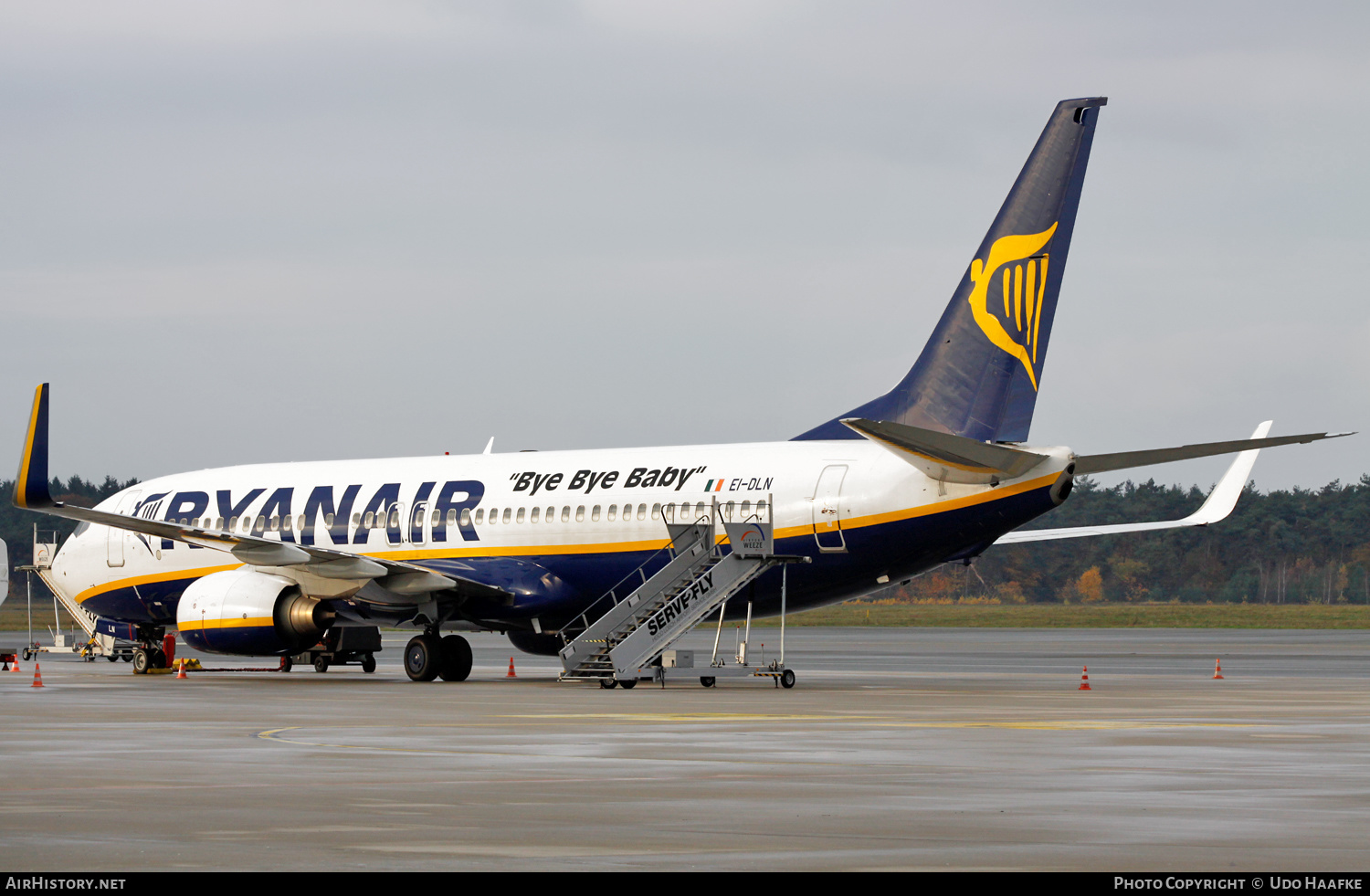 Aircraft Photo of EI-DLN | Boeing 737-8AS | Ryanair | AirHistory.net #446023