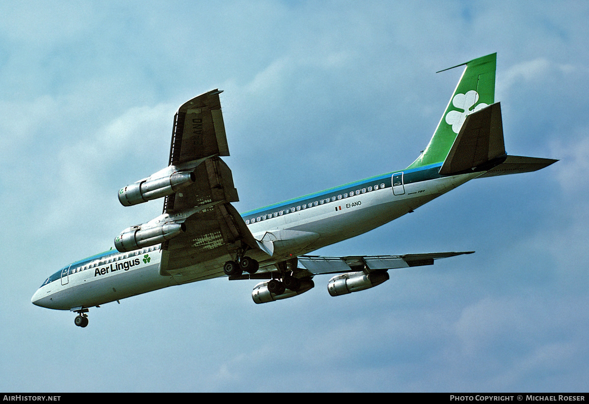 Aircraft Photo of EI-ANO | Boeing 707-348C | Aer Lingus | AirHistory.net #446032