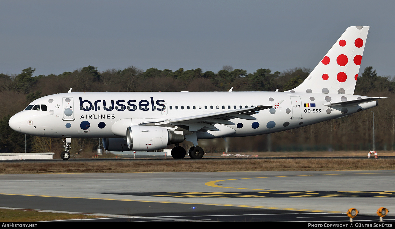 Aircraft Photo of OO-SSS | Airbus A319-111 | Brussels Airlines | AirHistory.net #446036