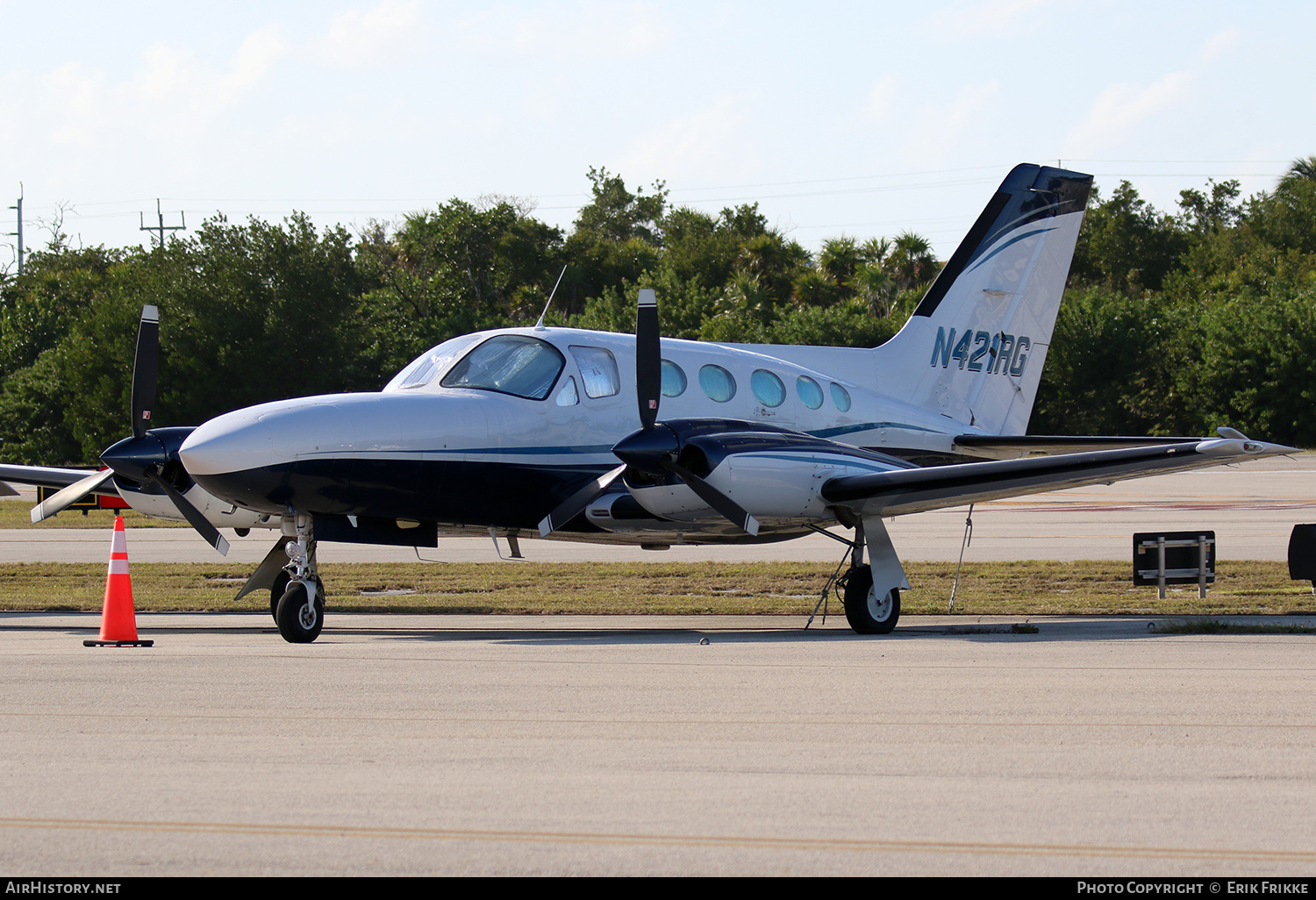 Aircraft Photo of N421RG | Cessna 421C Golden Eagle | AirHistory.net #446054