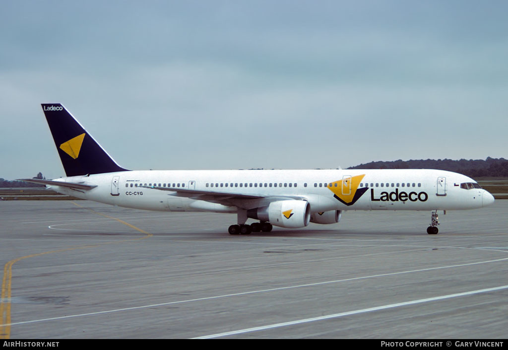 Aircraft Photo of CC-CYG | Boeing 757-2Q8 | Ladeco | AirHistory.net #446077