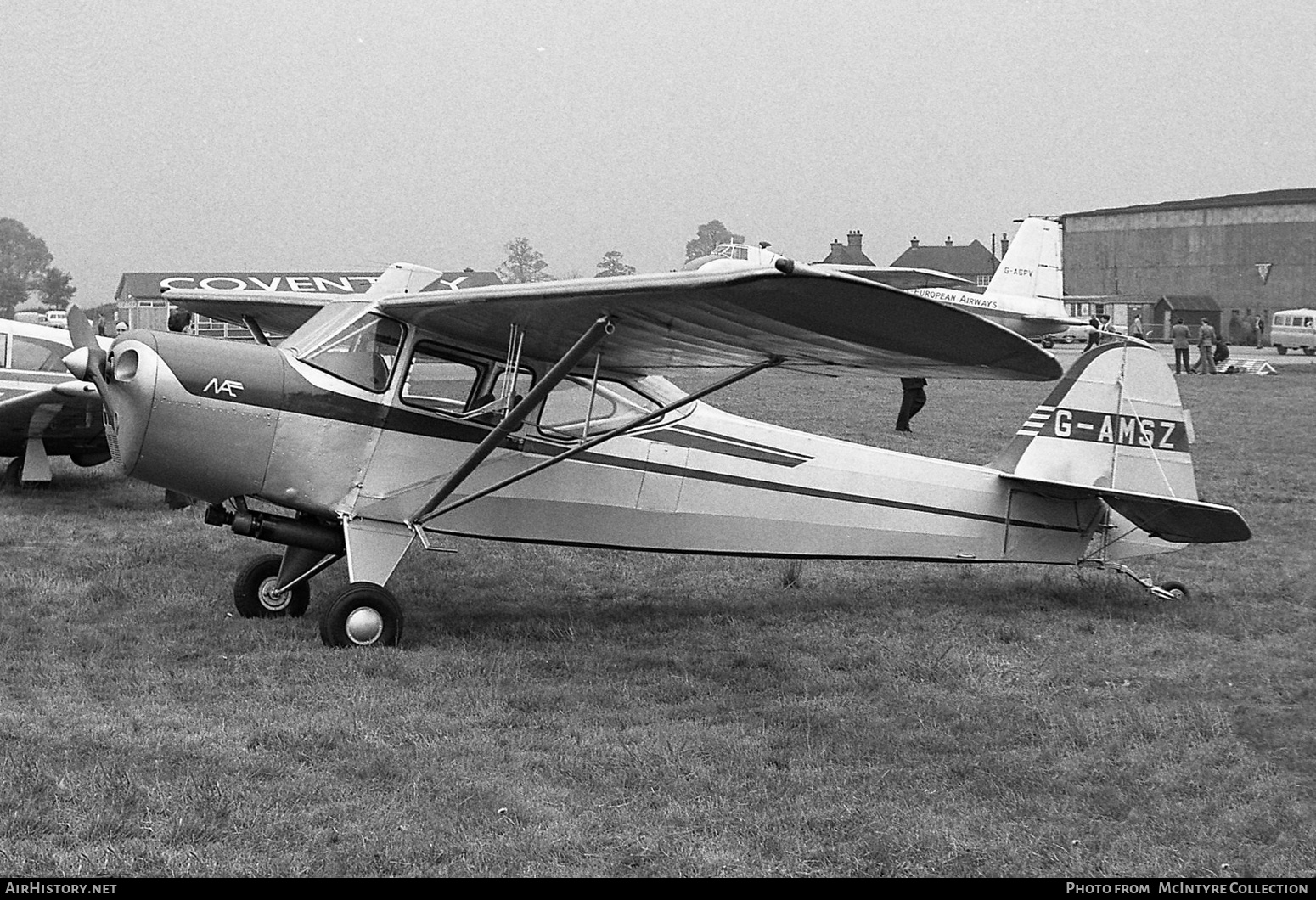 Aircraft Photo of G-AMSZ | Taylorcraft J Auster Mk5/Alpha | AirHistory.net #446078
