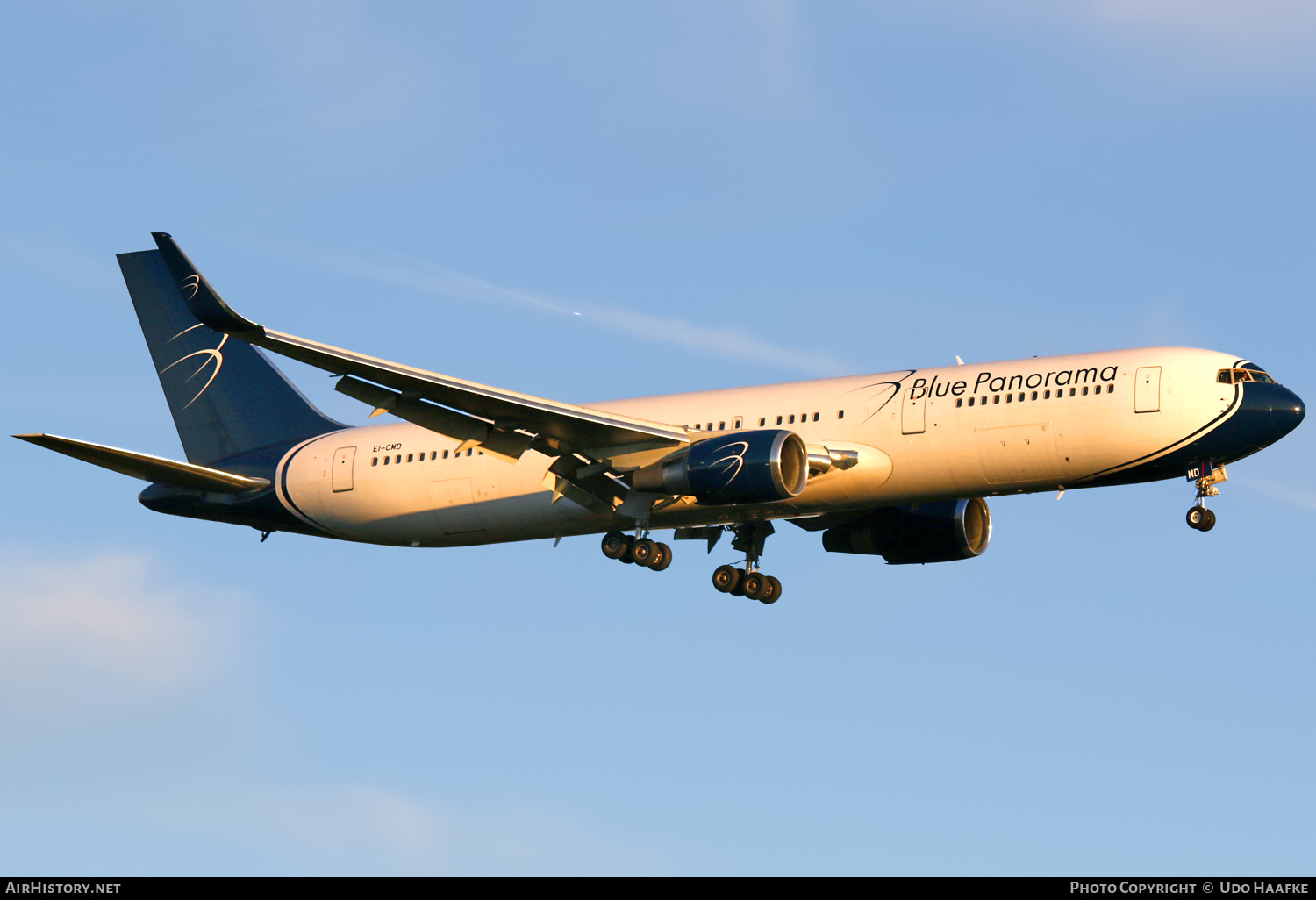 Aircraft Photo of EI-CMD | Boeing 767-324/ER | Blue Panorama Airlines | AirHistory.net #446100