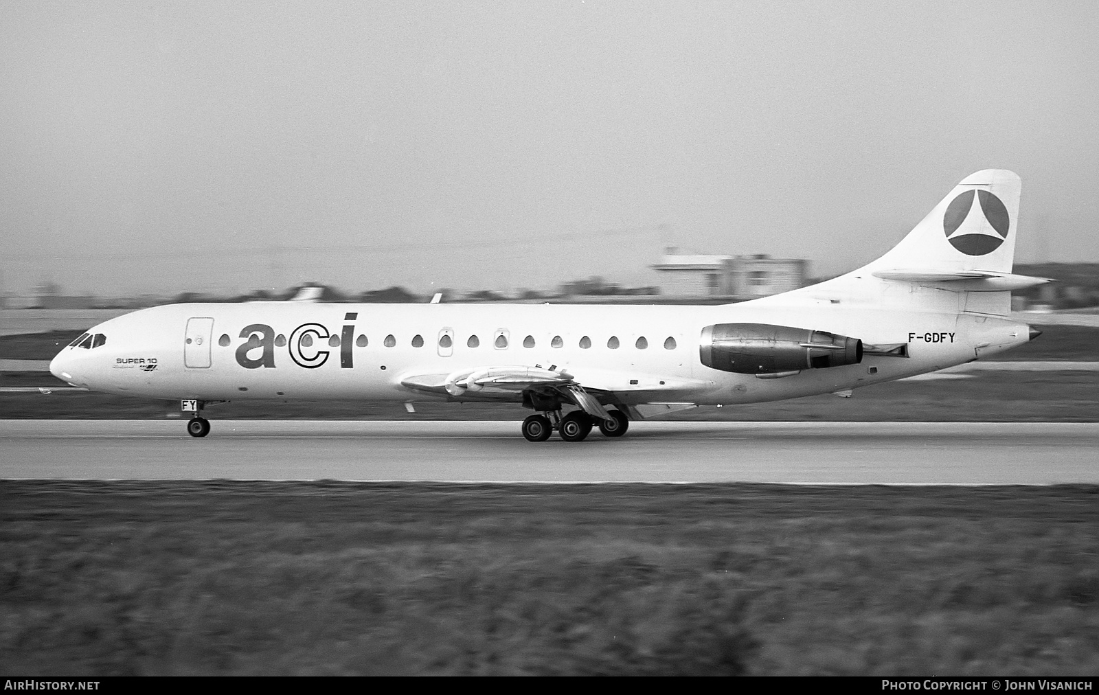 Aircraft Photo of F-GDFY | Sud SE-210 Caravelle 10B3 Super B | Air Charter International - ACI | AirHistory.net #446109